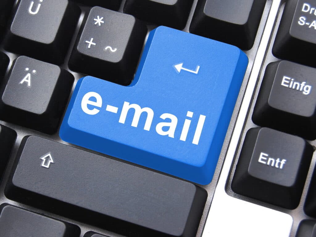 Email auf Enter, Email-Verschlüsselung, Datensicherheit